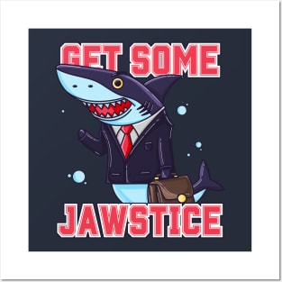 Shark Attorney: Bite for Jawstice Posters and Art